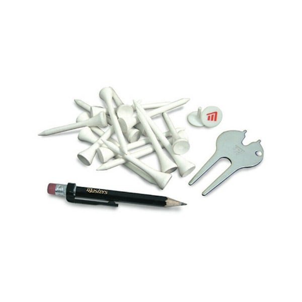 Masters Golf Tees Set One Size Vit/Svart/Silver White/Black/Silver One Size