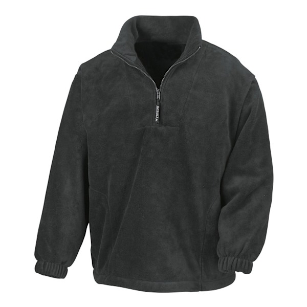 Result Unisex Vuxen Polartherm Fleece Top 3XL Svart Black 3XL