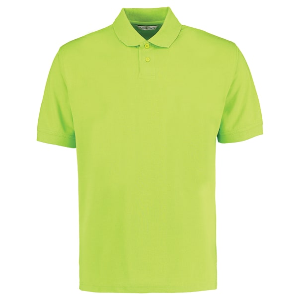 Kustom Kit Herr Regular Fit Workforce Pique Poloskjorta XL Lime Lime Green XL