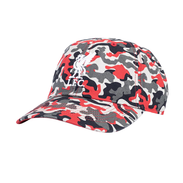 Liverpool FC Melee Camo Cap One Size Röd/Grå Red/Grey One Size
