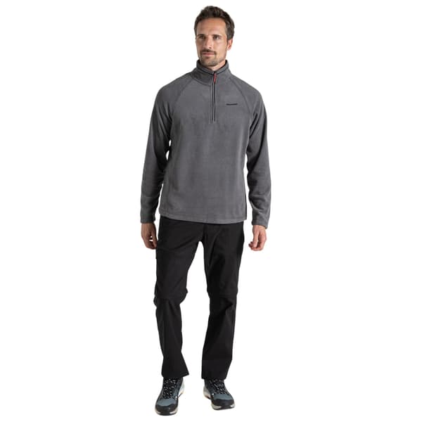 Craghoppers Herr Corey VI Half Zip Fleecetröja S Black Pepper Ma Black Pepper Marl S