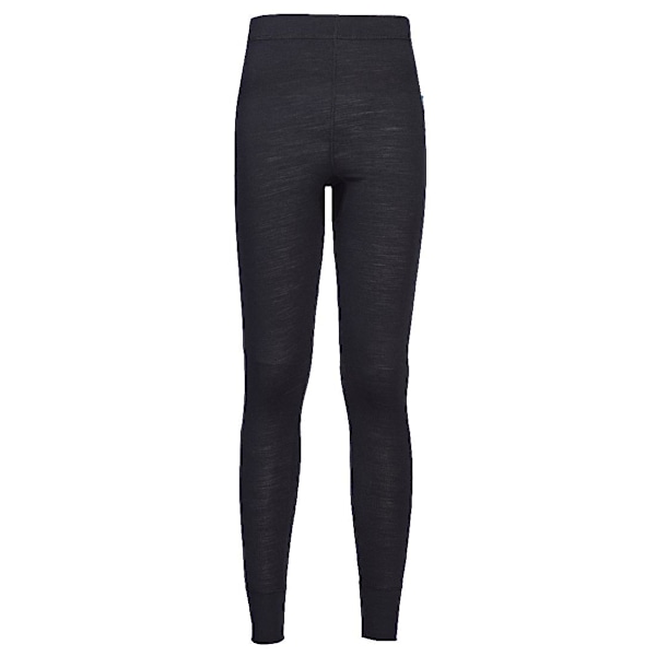 Portwest Unisex Vuxen Merinoullsunderställ Leggings L Svart Black L
