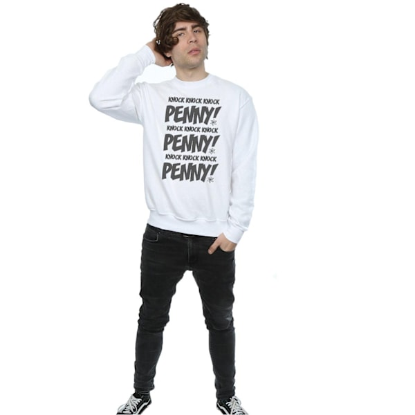 The Big Bang Theory Herr Sheldon Knock Knock Penny Sweatshirt X White XXL