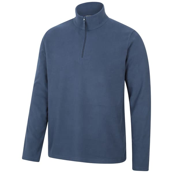 Mountain Warehouse Herr Camber II Half Zip Fleece S Blå Blue S