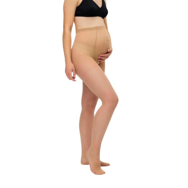 Mamalicious Dam/Dam Skira Mammastrumpbyxor (2-pack) M- Black/Tan M-L