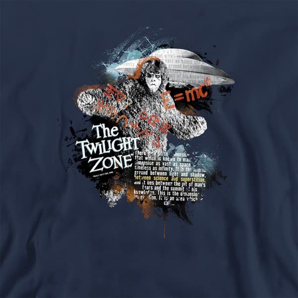 The Twilight Zone Unisex Vuxen Science & Superstition Sweatshirt Navy XL