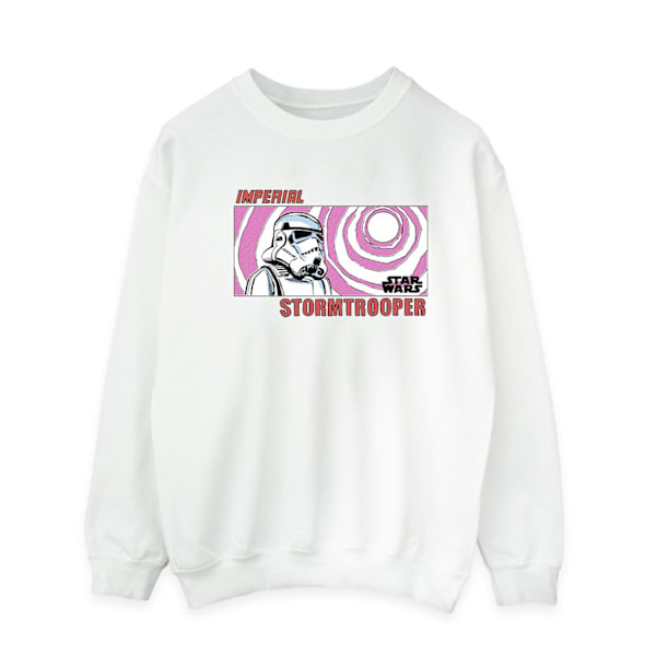 Star Wars Herr Imperial Stormtrooper Sweatshirt M Vit White M