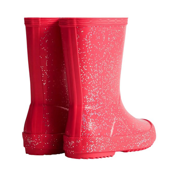 Hunter Flickor Första Giant Glitter Gummistövlar 9 UK Barn Th Thrift 9 UK Child