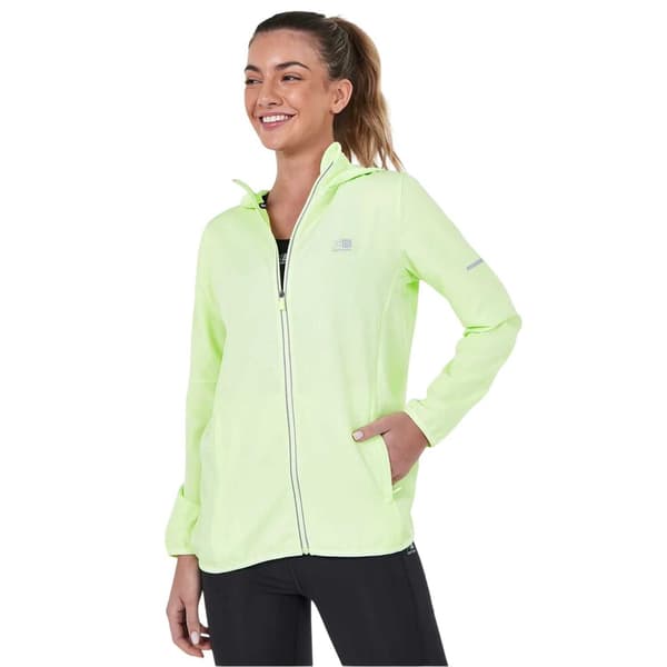 Karrimor Dam/Dam Performance Hooded Track Jacket 18 UK Li Light Green 18 UK