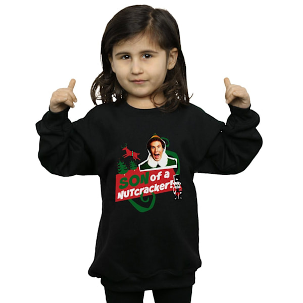 Elf Girls Son Of A Nutcracker Sweatshirt 12-13 År Svart Black 12-13 Years