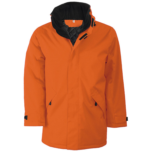 Kariban Herr Parka Performance Jacka M Orange/Svart Orange/Black M