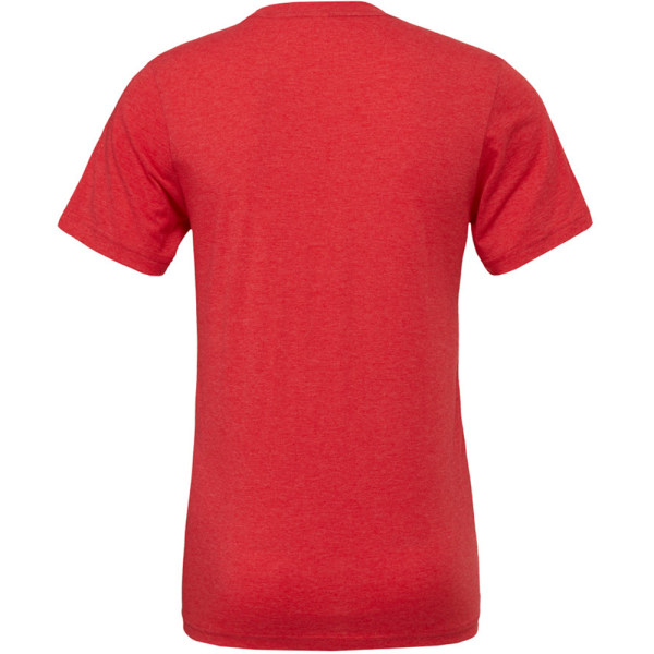 Canvas Herr Triblend Crew Neck Enkel kortärmad T-shirt XS Re Red Triblend XS