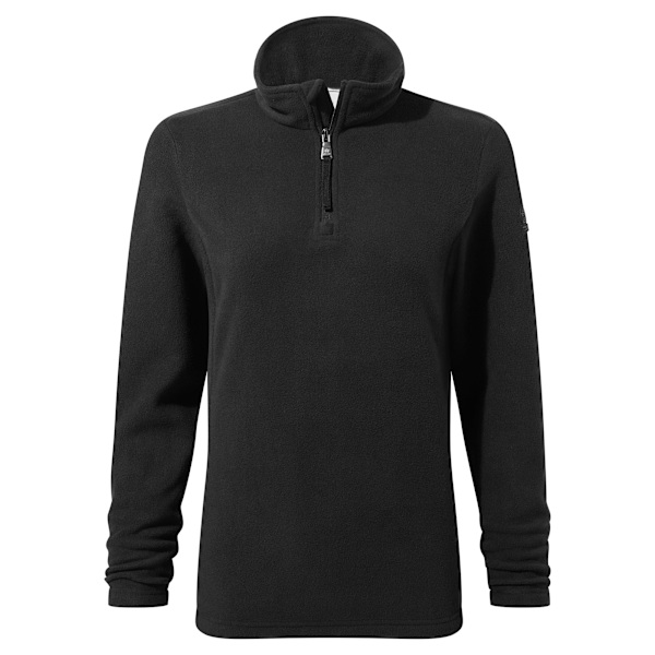 TOG24 Dam/Kvinna Revive Kvart Zip Fleece Topp 18 UK Svart Black 18 UK