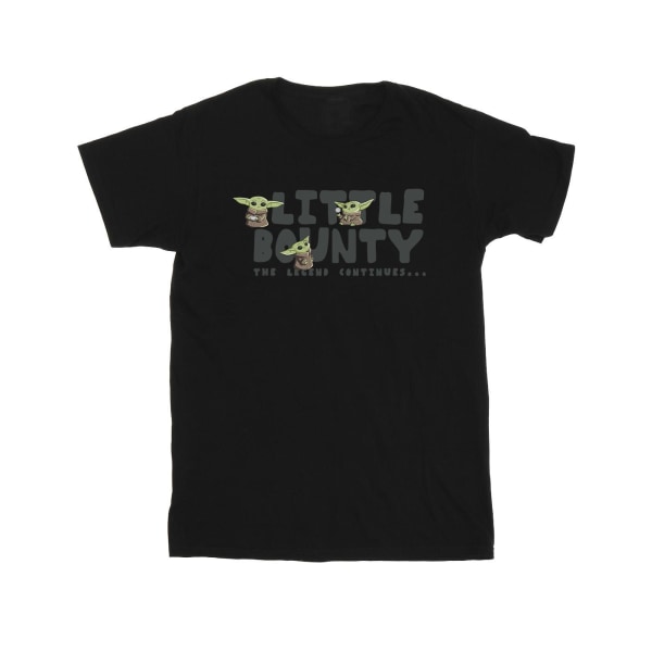 Star Wars The Mandalorian Mens Little Bounty Hunter T-Shirt 5XL Black 5XL