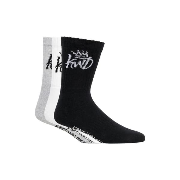 Kings Will Dream Herr Simplene Sportstrumpor (3-pack) En Storlek White One Size