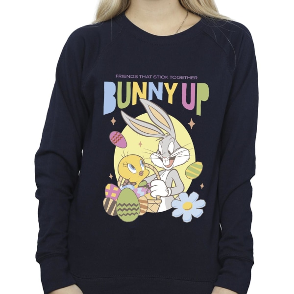 Looney Tunes Dam/Dam Bunny Up Sweatshirt M Marinblå Navy Blue M