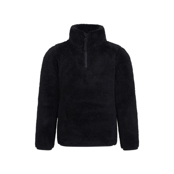 Mountain Warehouse Barn/Kids Teddy Half Zip Fleecetröja 9-1 Black 9-10 Years