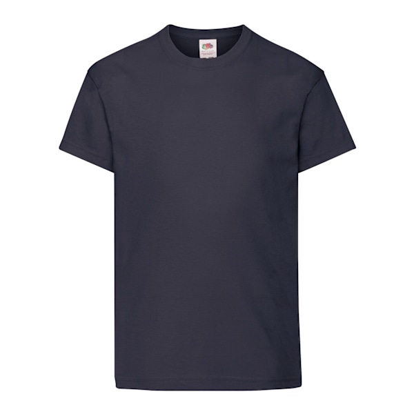 Fruit of the Loom Barn/Barn Original T-shirt 3-4 år Dee Deep Navy 3-4 Years