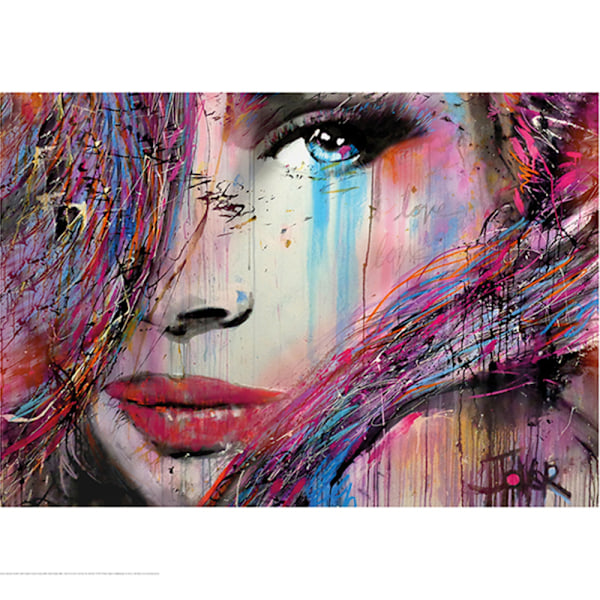 Loui Jover Shore II Poster 50cm x 40cm Multifärgad Multicoloured 50cm x 40cm