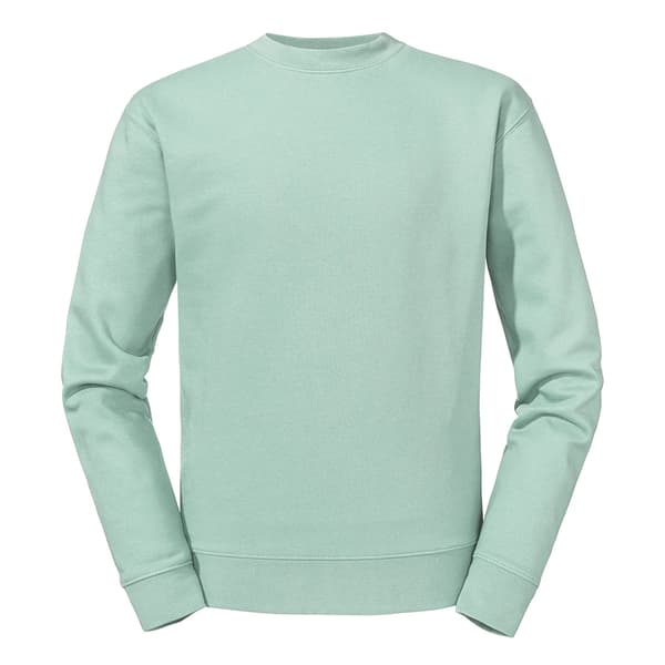 Russell Herrtröja Enfärgad Set-in L Eukalyptus Eucalyptus L