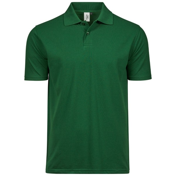 Tee Jays Mens Power Pique Organic Polo Shirt XXL Forest Green Forest Green XXL