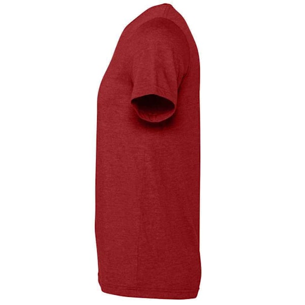 Bella + Canvas Unisex Heather CVC T-shirt XS Canvas Röd Canvas Red Heather XS