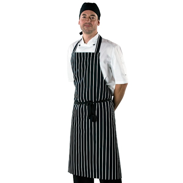 Dennys Unisex Vuxen Randig Förkläde En Storlek Marinblå/Vit Navy/White One Size