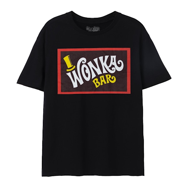 Wonka Unisex Vuxen Bar T-Shirt L Svart Black L