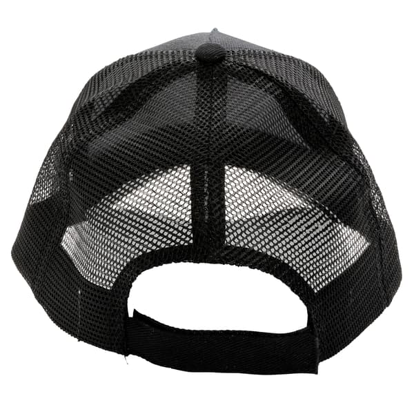 XD Collection Borstad Bomull 5-Panel Truckerkeps One Size Svart Black One Size