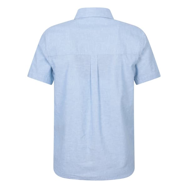 Mountain Warehouse Lowe Linne Blandning Skjorta Herr S Blå Blue S