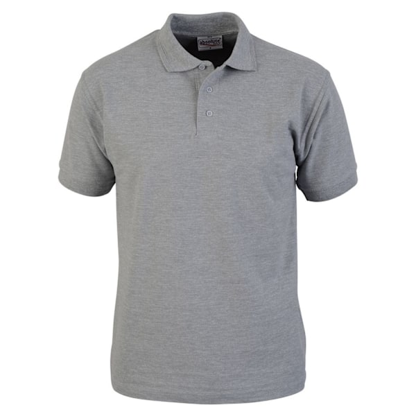 Absolute Apparel Precision Polo Shirt 4XL Sport Grey för män Sport Grey 4XL