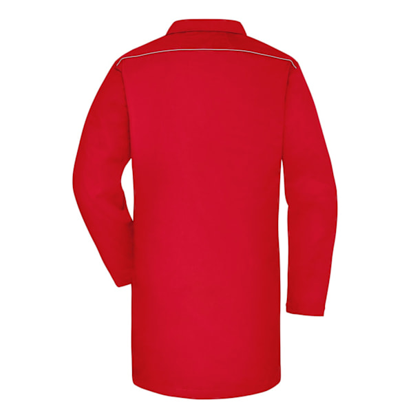 James och Nicholson Vuxen Unisex Arbetsrock M Röd Red M