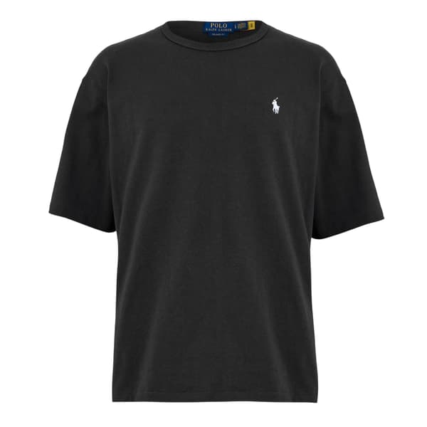 Ralph Lauren Herr T-shirt i polybomull med logotyp M Mörkgrå Deep Grey M