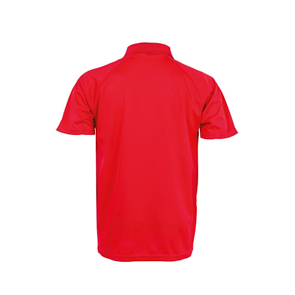 Spiro Impact Herr Performance Aircool Polo T-Shirt 3XL Röd Red 3XL