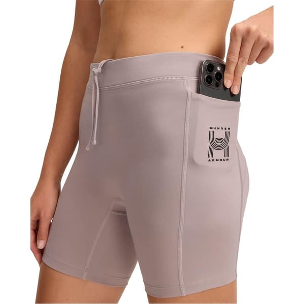 Under Armour Dam Project Rock Slim Löparshorts 10 Grey 10 UK S