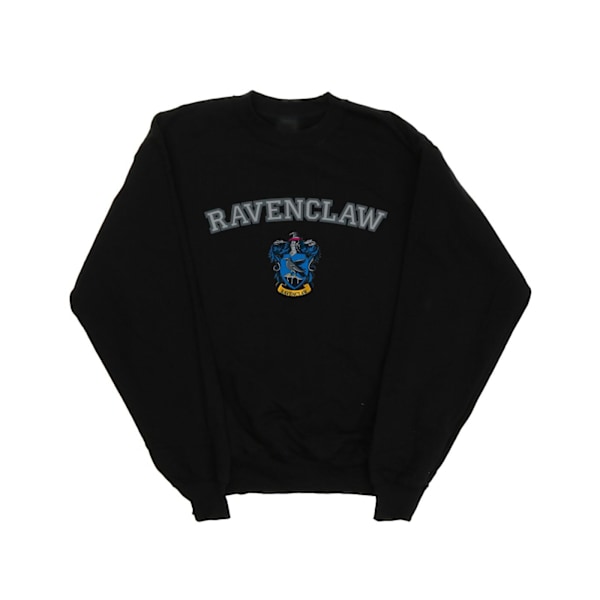 Harry Potter Pojkar Ravenclaw Crest Sweatshirt 7-8 År Svart Black 7-8 Years