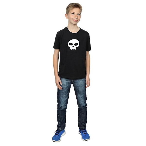 Toy Story Pojkar Sid´s Dödskalle Bomulls T-shirt 7-8 År Svart Black 7-8 Years