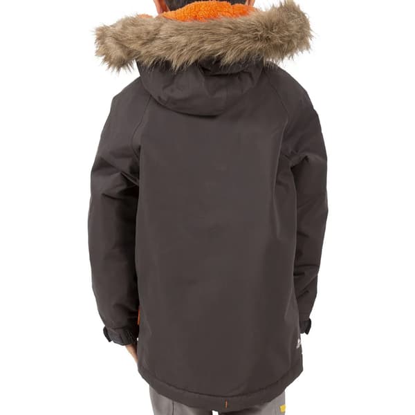 Trespass Barn/Barn Upbeat Parka 2-3 År Mörkgrå Dark Grey 2-3 Years