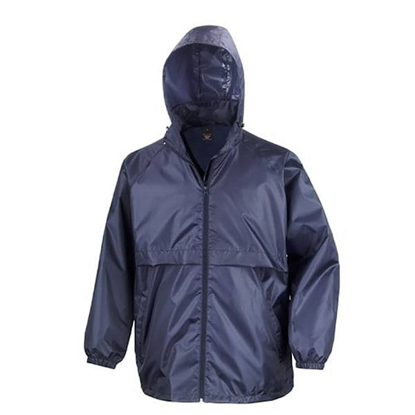 Result Core Windcheater Vattenavvisande Vindtät Jacka för Herr Navy Blue 2XL