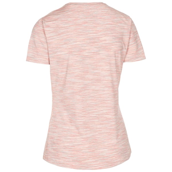 Trespass Womens/Ladies Elkie Stripe DLX Top XXL Pale Blush Pale Blush XXL