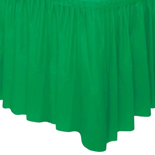 Unik festplast bordsduk i smaragdgrönt, one size Emerald Green One Size