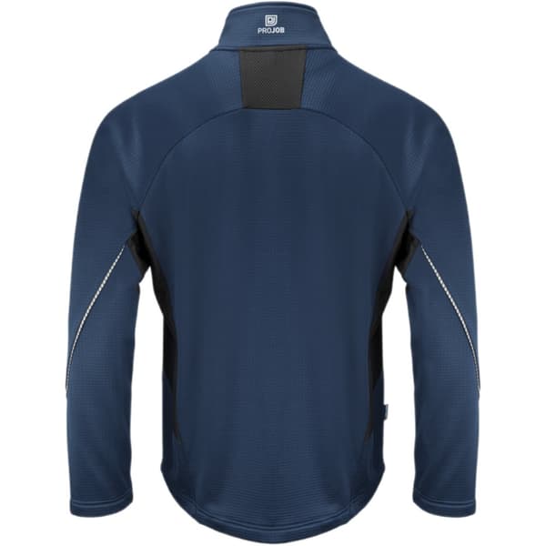 Projob Herr 3319 Microfleece Fleecejacka XS Marinblå Navy XS