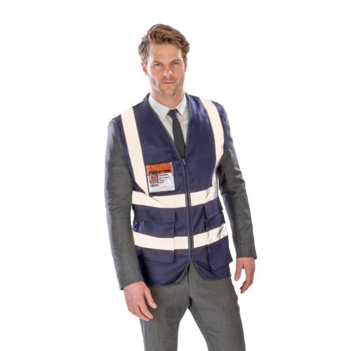 SAFE-GUARD by Result Unisex Säkerhetsväst S Marin Navy S