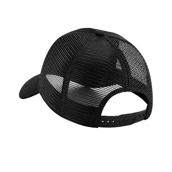 Beechfield Unisex Adult 6 Panel Recycled Trucker Cap One Size B Black One Size