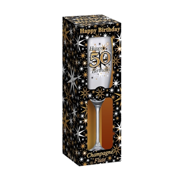 Simon Elvin Keepsakes 50:e Champagneglas En Storlek Klar Clear One Size