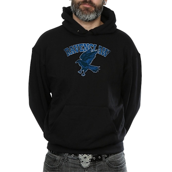 Harry Potter Herr Ravenclaw Sport Emblem Hoodie S Svart Black S