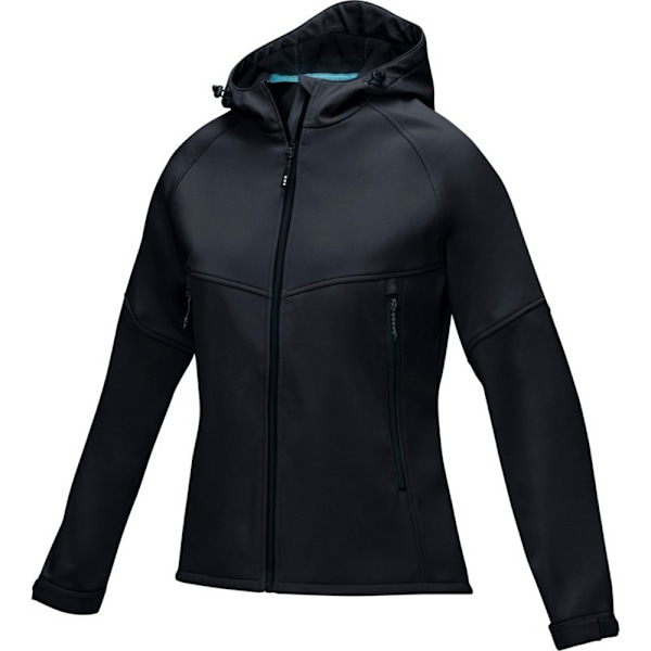 Elevate NXT Dam/Kvinnor Coltan Återvunnen Softshell Jacka L S Solid Black L