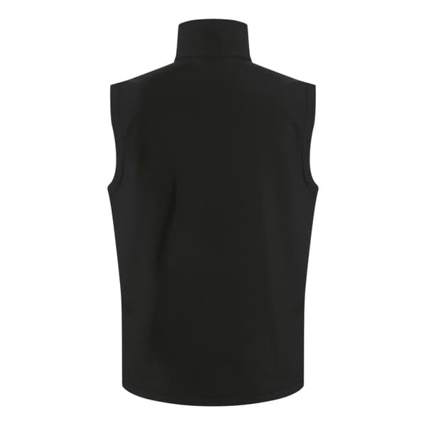 Regatta Professional Herr Softshell 2-lagers värmeväst M Svart Black/Lime Green M