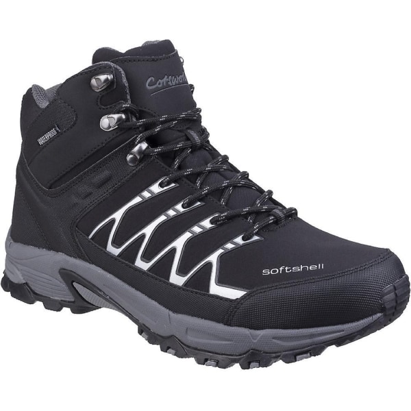 Cotswold Mens Abbeydale Mid Hiking Boots 11 UK Svart/Grå Black/Grey 11 UK