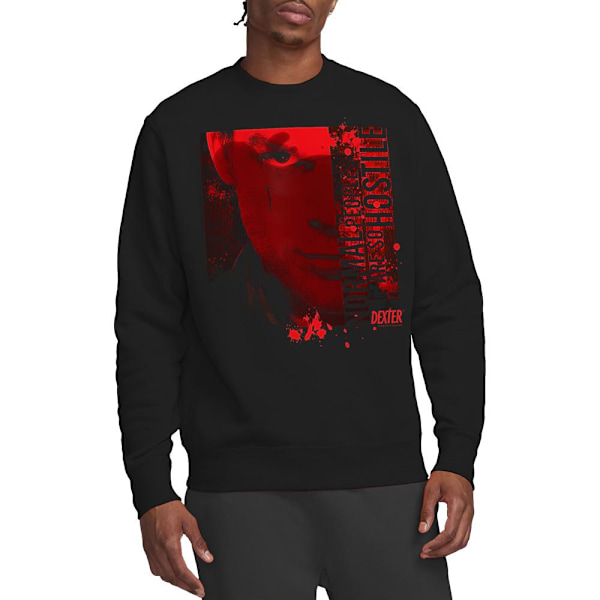 Dexter Unisex Vuxen Normal Sweatshirt S Svart Black S